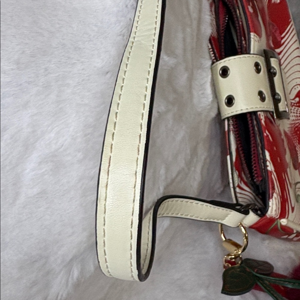 Cherry Print Red and White Shoulder Bag 🍒 - Picture 7 of 7